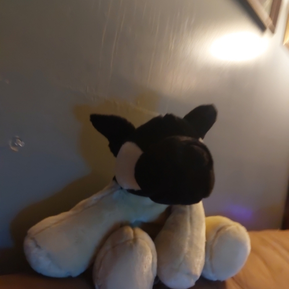 VTG 12" Commonwealth German Shepherd Puppy Dog Plush Stuffed Animal Black/Tan - Picture 4 of 11